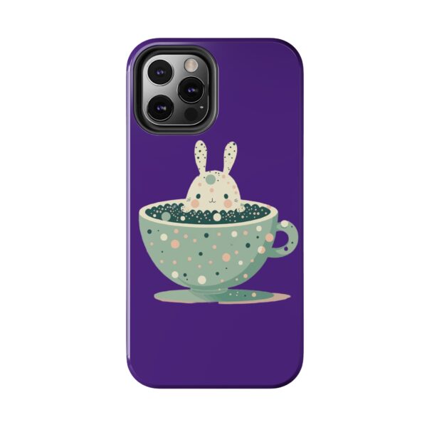 Cute Bunny in a Coffee Cup On Tough Phone Cases, Case-Mate Custom Phone Case For iPhone Series - Image 33
