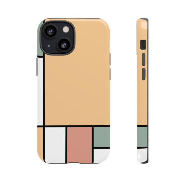 Mondrian Art On Tough Cases Custom Phone Cases For iPhone Google Pixel and Samsung Series - Image 43