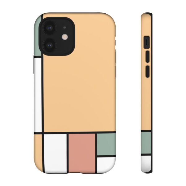 Mondrian Art On Tough Cases Custom Phone Cases For iPhone Google Pixel and Samsung Series - Image 34