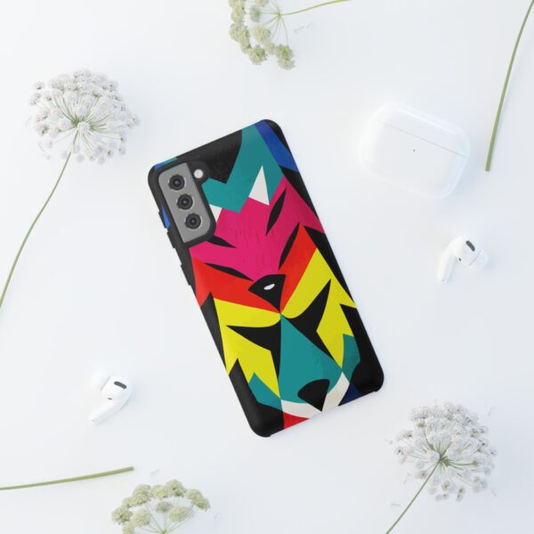 Rainbow Designs Wolf Head On Tough Cases Custom Phone Cases For iPhone Google Pixel and Samsung Series - Image 62