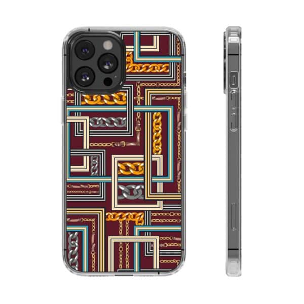 Digital Pattern Clear Cases For iPhone and Samsung - Image 31
