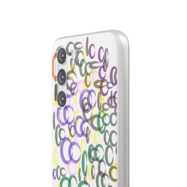Colorful. Circles Flexi Cases For iPhone Samsung - Image 218
