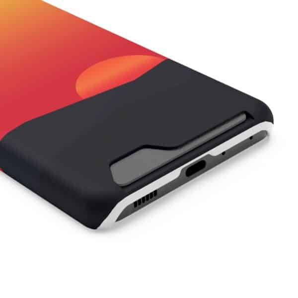 Mountain Scenery On Phone Case With Card Holder Custom Phone Cases For iPhone and Samsung - Image 70