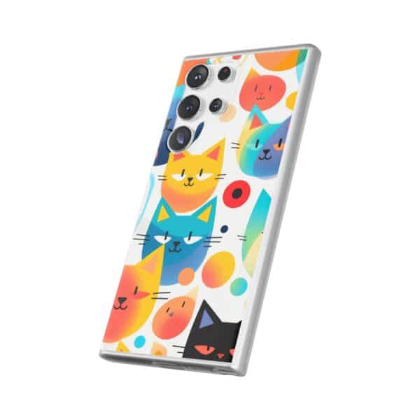 Funny Cat Flexi Cases For iPhone and Samsung - Image 224