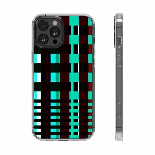 Irregular Geometric Shapes Clear Cases For Samsung and iPhone - Image 31