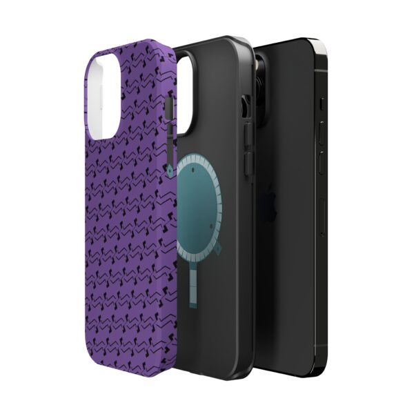 Zigzag stripes | Magnetic Tough Case For iPhone - Image 66