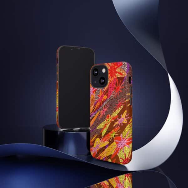 Rainbow Designs Stunning Flowers On Tough Cases Custom Phone Cases For iPhone Google Pixel and Samsung Series - Image 44