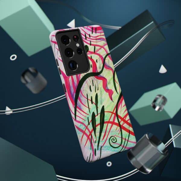 Abstract On Impact-Resistant Cases Custom Phone Cases For iPhone and Samsung Galaxy Series - Image 30
