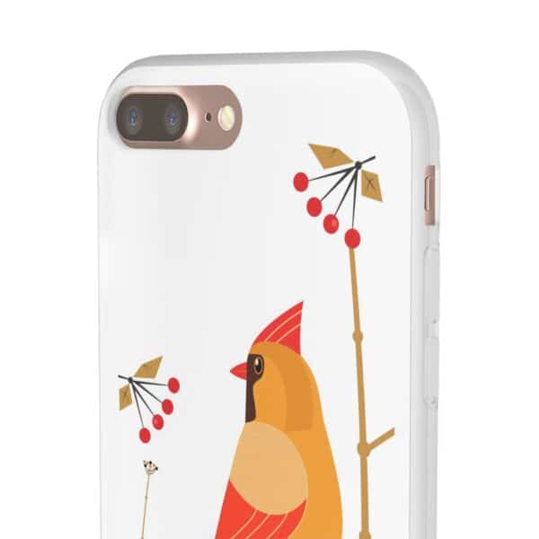Red Cardinal Female On Flexi Cases Custom Phone Cases For iPhone and Samsung Series - Image 20
