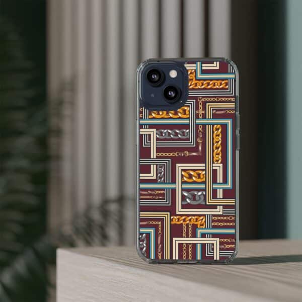 Digital Pattern Clear Cases For iPhone and Samsung - Image 3
