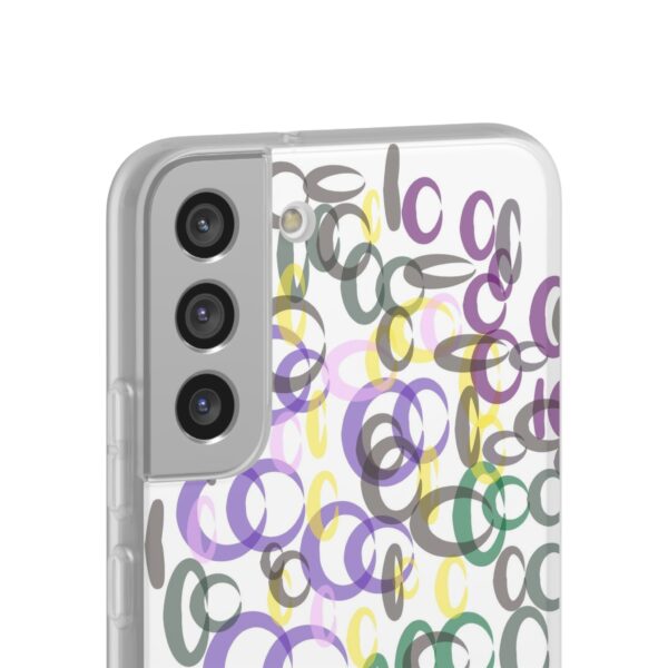 Colorful. Circles Flexi Cases For iPhone Samsung - Image 192