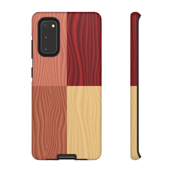 Wood Grain Tough Cases Custom Phone Cases For iPhone Google Pixel and Samsung Series - Image 26