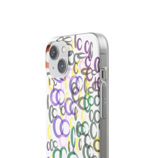 Colorful. Circles Flexi Cases For iPhone Samsung - Image 198