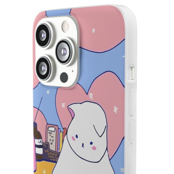 White Cat Flexi Cases For Samsung and iPhone - Image 134