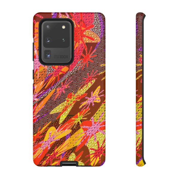 Rainbow Designs Stunning Flowers On Tough Cases Custom Phone Cases For iPhone Google Pixel and Samsung Series - Image 27