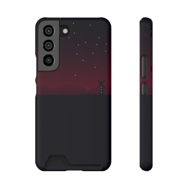 Wind Mill On Phone Case With Card Holder Custom Phone Cases For iPhone and Samsung - Image 85