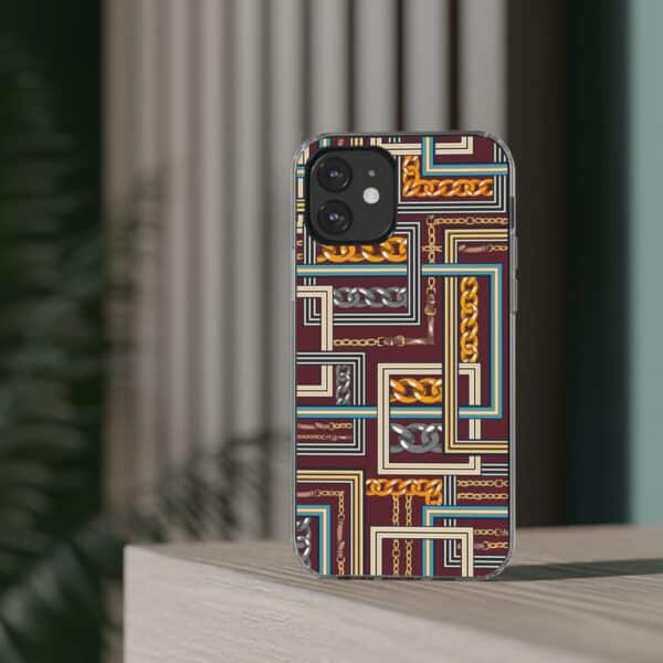 Digital Pattern Clear Cases For iPhone and Samsung - Image 24