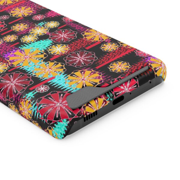 Rainbow Designs Phone Case With Card Holder For iPhone and Samsung - Image 154
