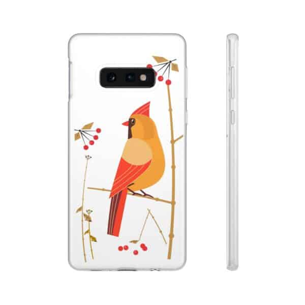 Red Cardinal Female On Flexi Cases Custom Phone Cases For iPhone and Samsung Series - Image 123