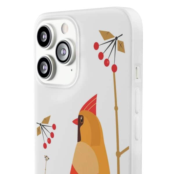 Red Cardinal Female On Flexi Cases Custom Phone Cases For iPhone and Samsung Series - Image 144