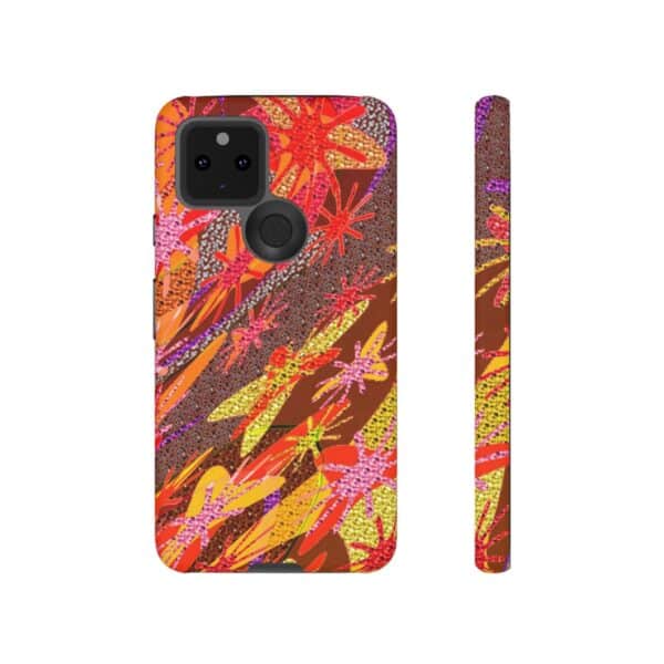 Rainbow Designs Stunning Flowers On Tough Cases Custom Phone Cases For iPhone Google Pixel and Samsung Series - Image 69