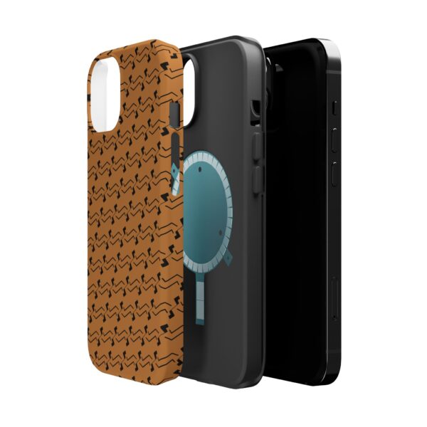 Zigzag stripes | Magnetic Tough Case For iPhone - Image 10