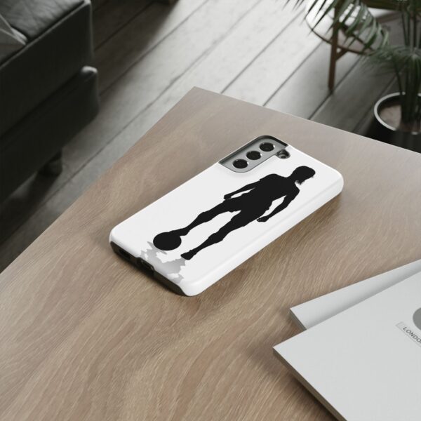 Silhouette Football Player Women Tough Cases Custom Phone Cases For iPhone Google Pixel and Samsung Series - Image 75
