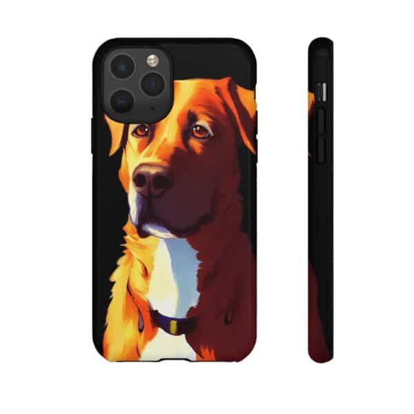 Dog Portrait On Tough Cases Custom Phone Cases For iPhone Google Pixel and Samsung Series. - Image 21