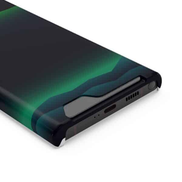 Aurora Lights On Phone Case With Card Holder Custom Phone Cases For iPhone and Samsung - Image 98