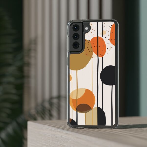Orange Floral and Polka Dot Clear Cases - Image 18