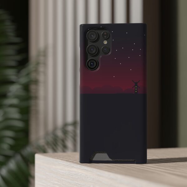 Wind Mill On Phone Case With Card Holder Custom Phone Cases For iPhone and Samsung - Image 20