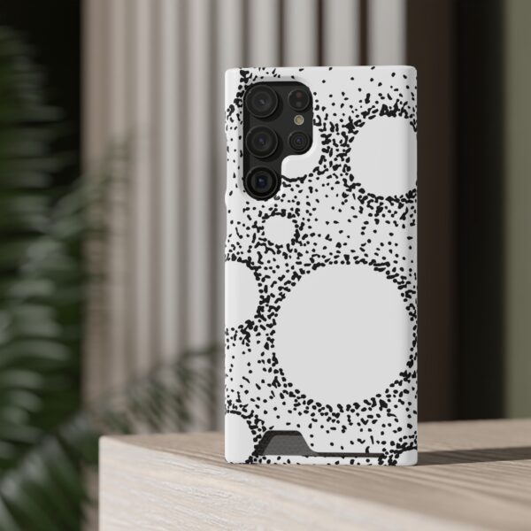 Rounded Shapes Phone Case With Card Holder Custom Phone Case For iPhone and Samsung - Image 24