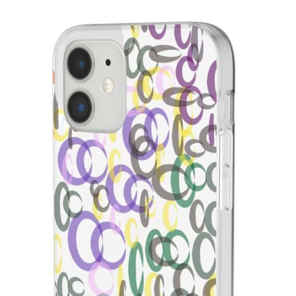 Colorful. Circles Flexi Cases For iPhone Samsung - Image 56