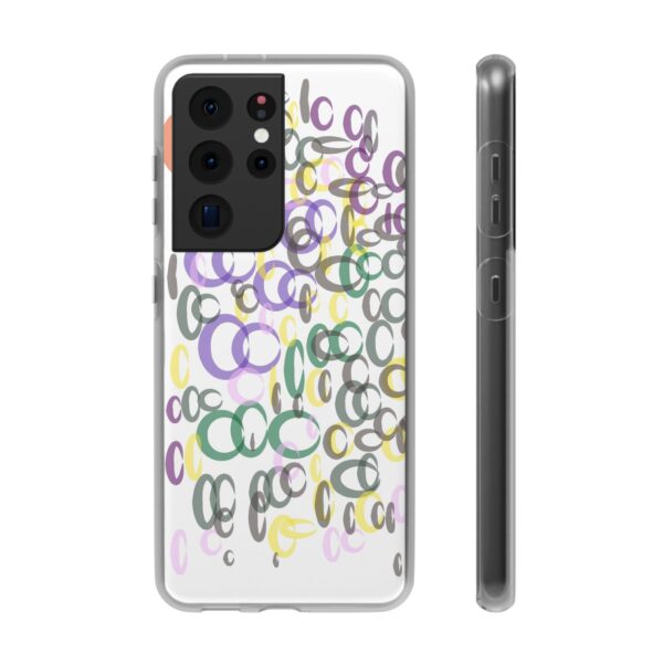 Colorful. Circles Flexi Cases For iPhone Samsung - Image 172