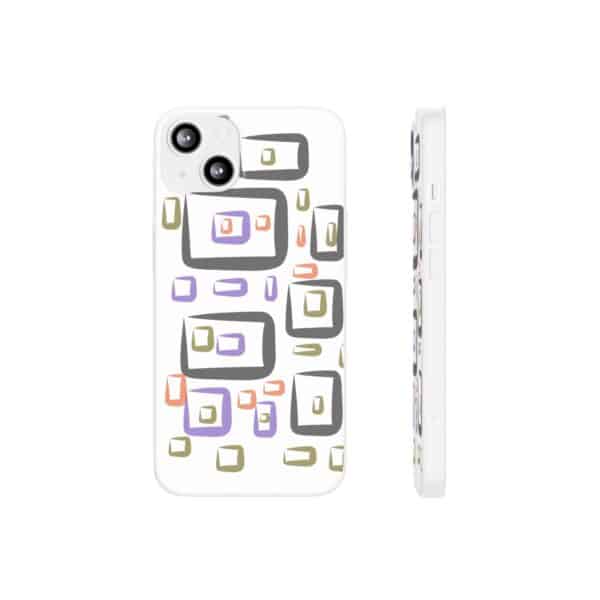 Colorful Circles Gingham Flexi Cases For iPhone and Samsung - Image 151