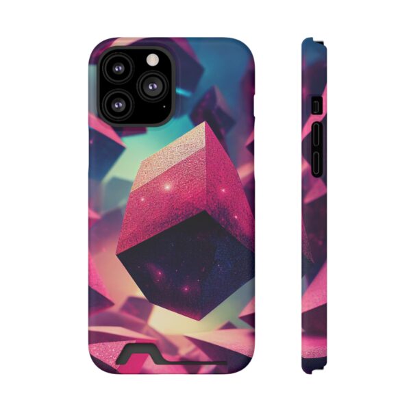 Rainbow Designs Phone Case With Card Holder For iPhone and Samsung - Image 133