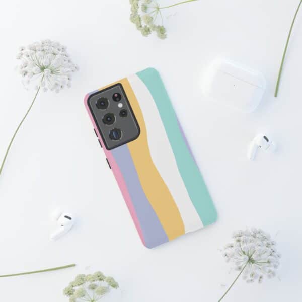 Rainbow Designs Multi Colour On Tough Cases Custom Phone Cases For iPhone Google Pixel and Samsung Series - Image 63