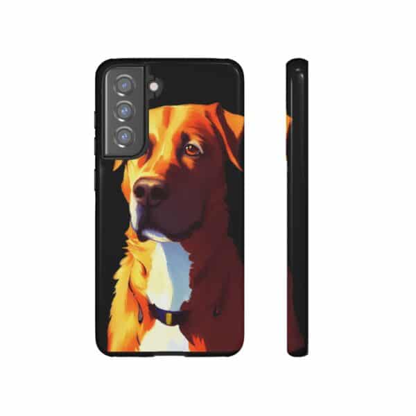 Dog Portrait On Tough Cases Custom Phone Cases For iPhone Google Pixel and Samsung Series. - Image 79