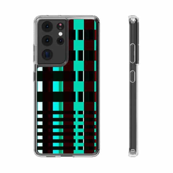 Irregular Geometric Shapes Clear Cases For Samsung and iPhone - Image 19