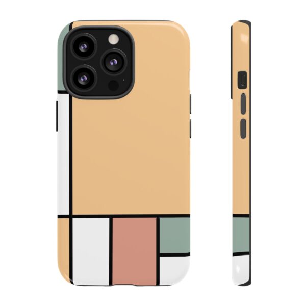 Mondrian Art On Tough Cases Custom Phone Cases For iPhone Google Pixel and Samsung Series - Image 47