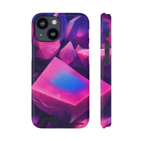 Rainbow Designs Phone Case With Card Holder For iPhone and Samsung - Image 113