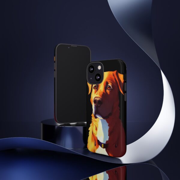 Dog Portrait On Tough Cases Custom Phone Cases For iPhone Google Pixel and Samsung Series. - Image 44