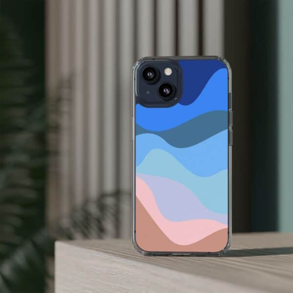 Ocean Blue Wave Clear Cases For iPhone & Samsung  🌊 - Image 3