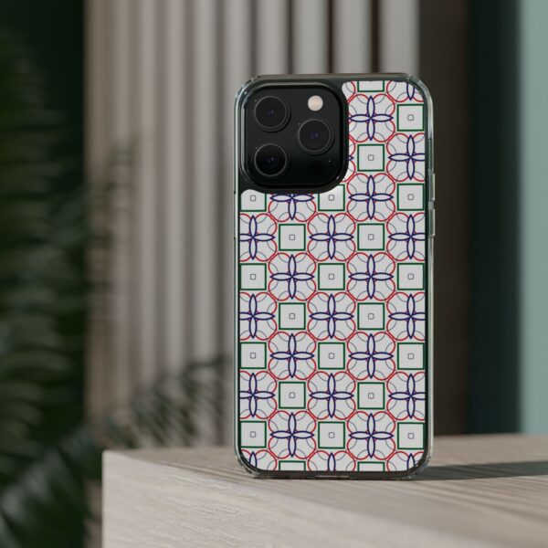 Intricate Geometric Design Clear Cases For iPhone & Samsung - Image 66