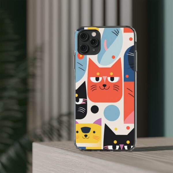 Cute cats Clear Cases For iPhone and Samsung - Image 42