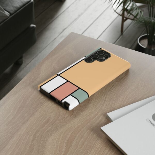 Mondrian Art On Tough Cases Custom Phone Cases For iPhone Google Pixel and Samsung Series - Image 92