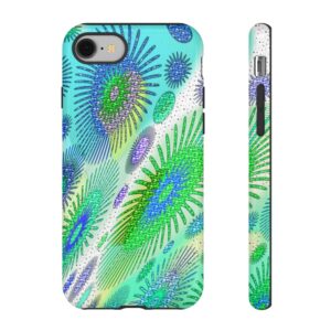 Rainbow Designs Stunning Flowers On Tough Cases Custom Phone Cases For iPhone Google Pixel and Samsung Series