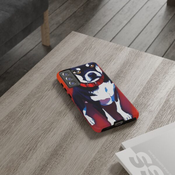 Dog Portrait On Tough Cases Custom Phone Cases For iPhone Google Pixel and Samsung Series. - Image 80