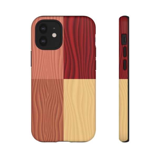 Wood Grain Tough Cases Custom Phone Cases For iPhone Google Pixel and Samsung Series - Image 32