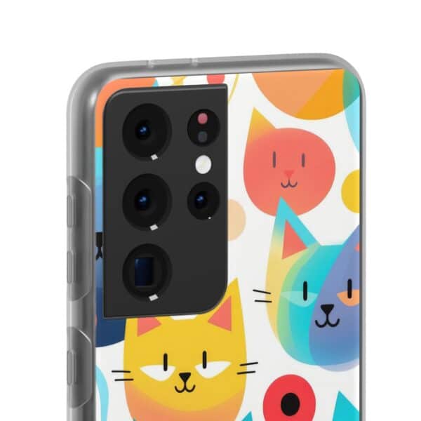 Funny Cat Flexi Cases For iPhone and Samsung - Image 173